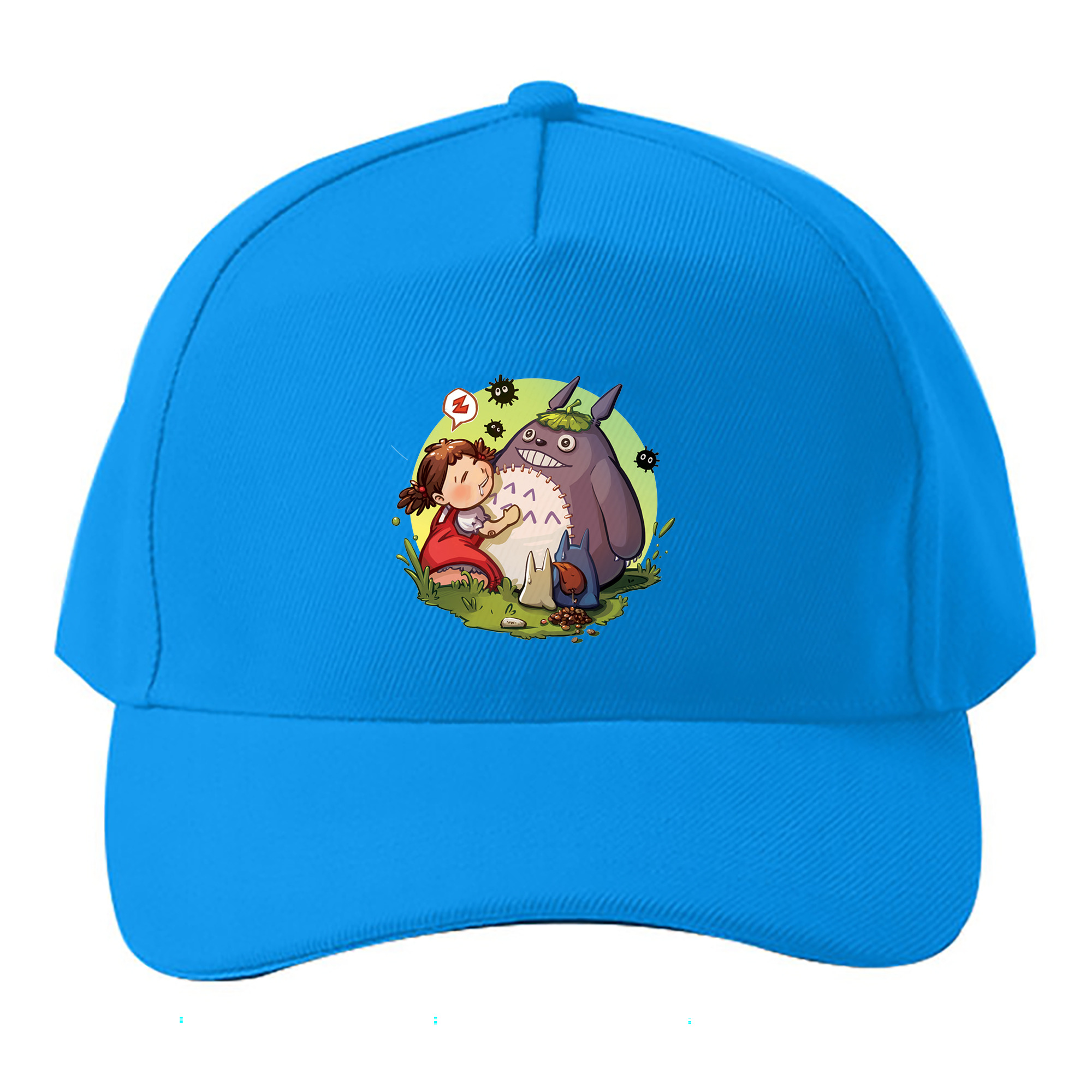 （画像用） となりのトトロ 草壁メイ 草壁サツキ My Neighbor Totoro Satsuki Kusakabe Mei Kusakabe ベースボールキャップ 綿100％ 男女兼用 帽子 スポーツ